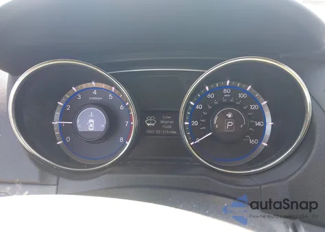 2012 Hyundai Sonata Gls Pzev из США, поврежденный, VIN 5NPEB4AC9CH495922